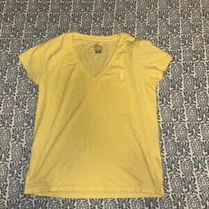 Yellow Polo Ralph Lauren Women's Shirt